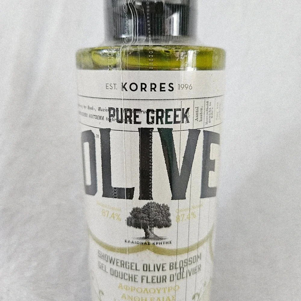 Korres Women Olive Blossom Pure Greek Olive Showergel 8.45oz Hydrating Body Wash